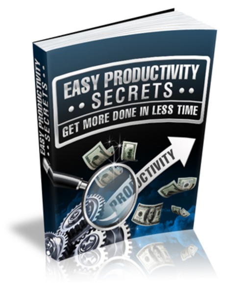 Product picture Easy Productivity Secrets